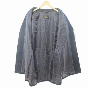 Paul Stuart タグ付き アンゴラ ウール チェスターコート ジャケット LL チャコールグレー 0103 ECO