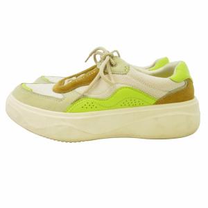 COLE HAAN GRAND SERIES グランドプロ ウルトラ スニーカー シューズ 厚底 スウェード アイボリー系 US7.5 約24.5cm