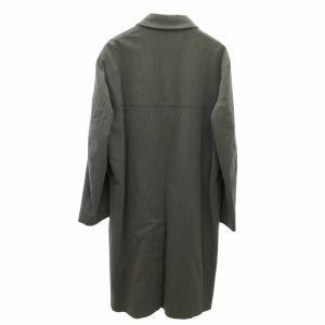 DOLCE&GABBANA ベルト付き ステンカラーコート グレー 52