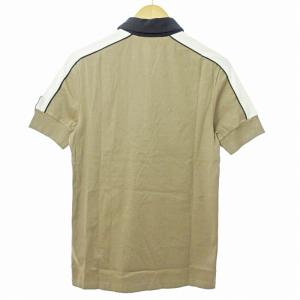 GUCCI タグ付き ポロシャツ カットソー インターロッキング 半袖 XL ベージュ 0107 ECO AA