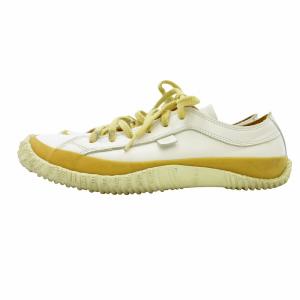 SPINGLE MOVE ローカットスニーカー シューズ 巻上げソール レザー 日本製 白 ホワイト ベージュ SS 0107