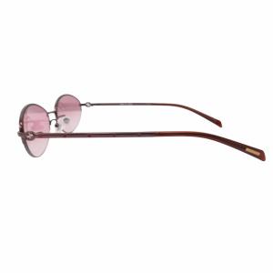 GUCCI サングラス メガネ 度なし ラインストーン ピンク系 5217-134 GG-9579J ECO