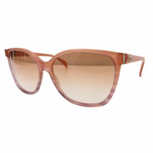 キャット サングラス 度なし メガネ ロゴ刻印 ピンク系 5815 140 GA819