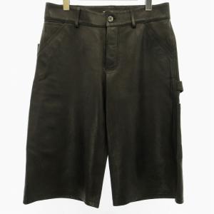 BOTTEGA VENETA 19AW ロゴステッチ ラムレザーパンツ コレクション着用モデル ダニエルリー