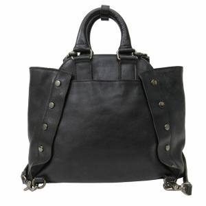 Vivienne Westwood 3WAY ヌーロック レザー ハンドバッグ ORB ブラック