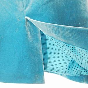 Ermanno Scervino ベルベット ロングスカート シルク混 38 エメラルドグリーン 0314 GY09