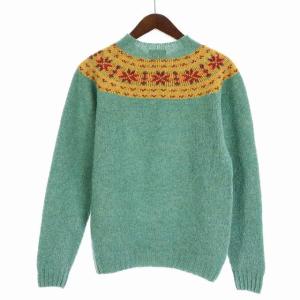 INVERALLAN ウールニットセーター 総柄