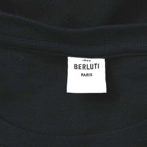 Berluti LOGO EMBROIDERED T-SHIRTS 半袖Tシャツ M ブラック