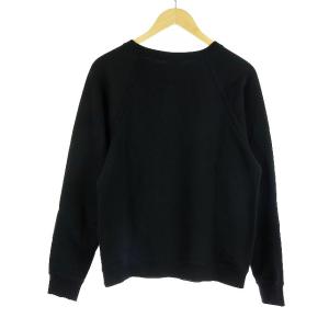 SAINT LAURENT PARIS クラシッククルーネックスウェットトレーナー M ブラック