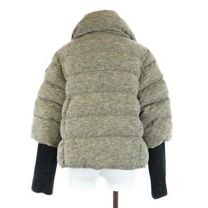 TATRAS リラ LIRA ダウンジャケット 中綿 ビッグカラー ウール 03 L ブラウン