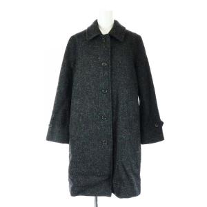 HARRIS TWEED ステンカラーコート 1 グレー