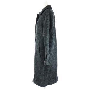 MARGARET HOWELL HARRIS TWEED ステンカラーコート 1 グレー
