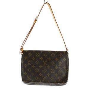 LOUIS VUITTON M51257 モノグラム ミュゼットタンゴ ショート ハンドバッグ ブラウン