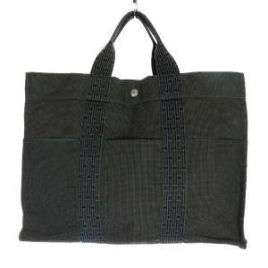 エールライン MM キャンバストートバッグ ブラック