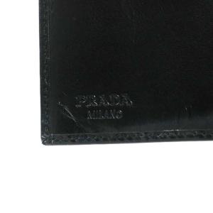 PRADA 三つ折り財布 ブラック