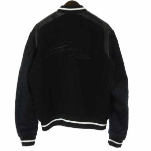 EMPORIO ARMANI レザースタジャン ブラック