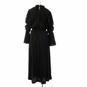 Ameri VINTAGE 20AW UNDRESSED 2WAY PLEATS DRESS ワンピース M ブラック