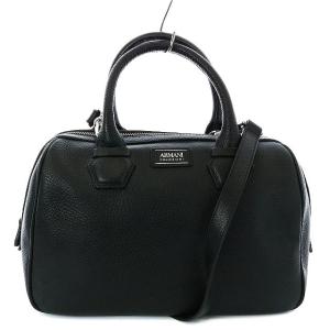 2WAYバッグ レザー ブラック