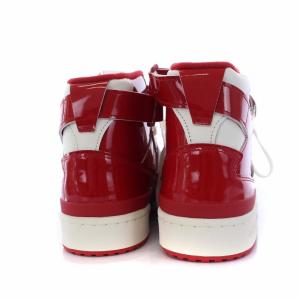 adidas Originals FORUM 84 HI ハイカットスニーカー エナメル 27.0cm レッド タグ付き