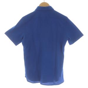 GUY ROVER ビームス BEAMS カノコ ポロシャツ ワンピースカラー 半袖 M 青 ブルー