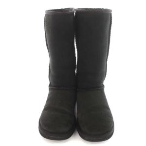 UGG australia 5815 W CLASSIC TALL クラシック トール ムートンブーツ 靴 シューズ W6 23cm 黒 ブラック