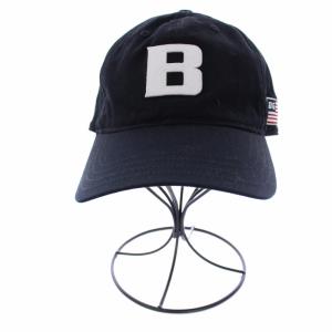 BRIEFING ゴルフ イニシャルキャップ 野球帽 帽子 ロゴ F 黒 ブラック BRG211M52