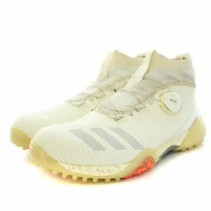 adidas コードカオスボア CodeChaos Boa ゴルフシューズ スニーカー レザー US7 24.5cm 白 ホワイト EE9106