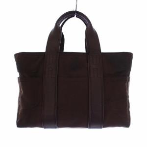 HERMES アカプルコPM トートバッグ ハンドバッグ 茶 ブラウン