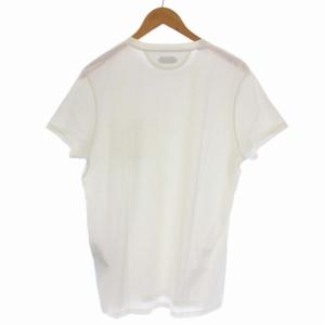 TOM FORD Tシャツ カットソー 半袖 クルーネック 48 L 白 ホワイト