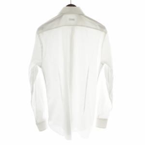 BARBA シャツ ワイシャツ レギュラーカラー 長袖 39/15.5 M 白 ホワイト