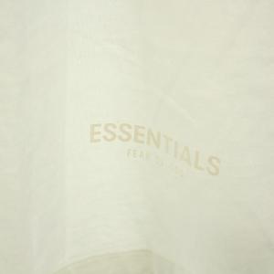 FOG ESSENTIALS Tシャツ カットソー クルーネック 半袖 ロゴプリント L 白 ホワイト 黒 ブラック /YT
