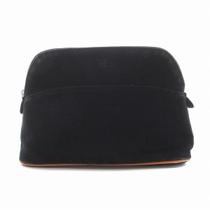 HERMES Bolide Pouch ボリードポーチ MM キャンバス ノワール ブラック 黒