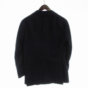 Brilla per il gusto テーラードジャケット ブレザー ダブル ストライプ 46 紺 ネイビー 24-17-0222-015 /EE