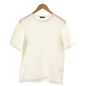 コットン クルーネック Tシャツ 半袖 プルオーバー L ホワイト 21-04-0161-849 /NQ