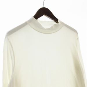 CIRCOLO1901 Tシャツ カットソー 長袖 ハイネック M 白 ホワイト 3171B /EE