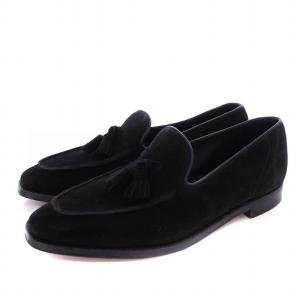 TELFORD タッセルローファー スエード 6.5E ブラック 20231