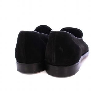 Crockett & Jones TELFORD タッセルローファー スエード 6.5E ブラック 20231