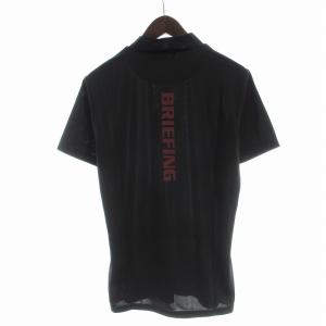 BRIEFING タグ付き ハイネック ショートスリーブ 半袖 Tシャツ M 黒 ブラック BRG211M2 /EE