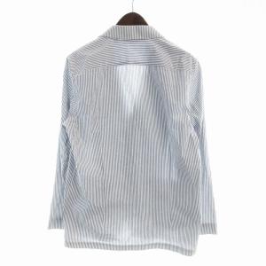 LARDINI JVAMAJ テーラードジャケット ブレザー シングル ストライプ S 青 ブルー 1303 /EE