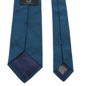 dunhill レギュラータイ ネクタイ シルク 絹 青 ブルー /AN24