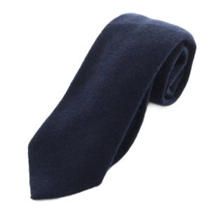 for BEAMS F レギュラータイ ネクタイ カシミヤ ウール混 紺 ネイビー /AN9