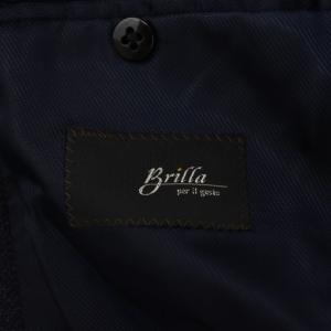 Brilla per il gusto CERRUTI生地 テーラードジャケット 46 ネイビー 24-16-1470-015