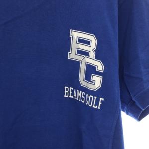 BEAMS GOLF チャンピオン CHAMPION 別注 ゴルフウェア リバースウィーブ REVERSE WEAVE モックネックGolfロゴアイコンヘビーウェイトTシャツ