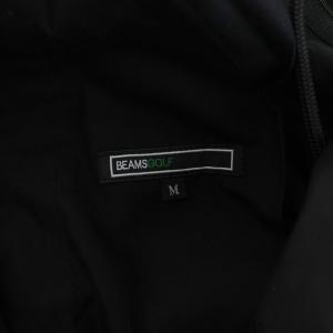 BEAMS GOLF パンツ サイドジップポケット ジップフライ M 黒 ブラック 84-23-0013-336 /KU