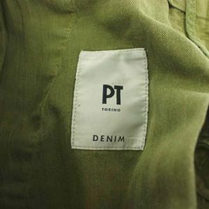 PT TORINO JUNGLE チノパン チノパンツ ストレッチ ジップフライ 32 カーキ C5NT01Z00CHN NT22