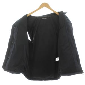 BEAMS GOLF B.G.THREE ALL-TIME パデット ベスト 中綿 フード ジップアップ M 黒 ブラック 84-06-007-803