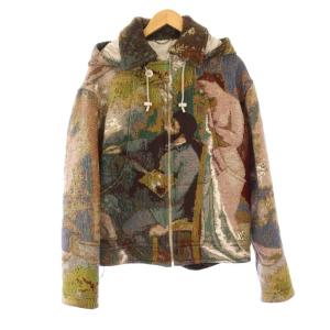 ミリタリーフーテッドジャケット 48 カーキ RM222 QQ8 HNB70E