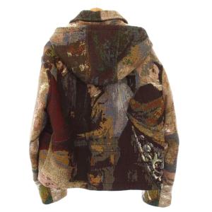 LOUIS VUITTON ミリタリーフーテッドジャケット 48 カーキ RM222 QQ8 HNB70E