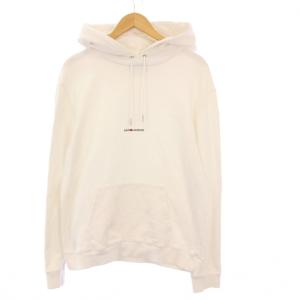 プルオーバーパーカー スウェット 長袖 ロゴ L 白 464581 /KH