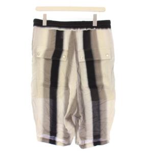 Rick Owens STRIPE BELA PODS SHORTS 50 グレー RU21S6349-CCP1